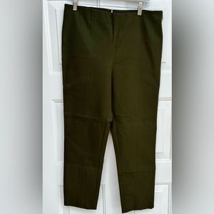 NWT Ellie Tahari Olive Green Pants Size Large